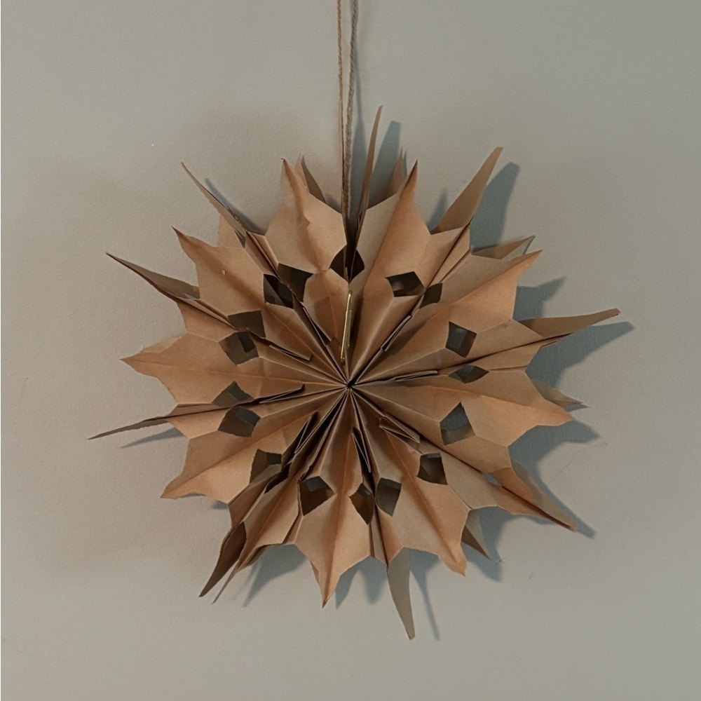 Handcrafted Hanging Snowflake - Picture 2 of 11